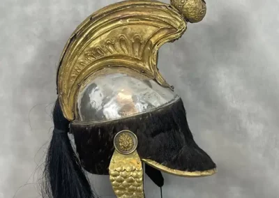 Casque d'officier de cuirassier, 1er régiment napoléonien