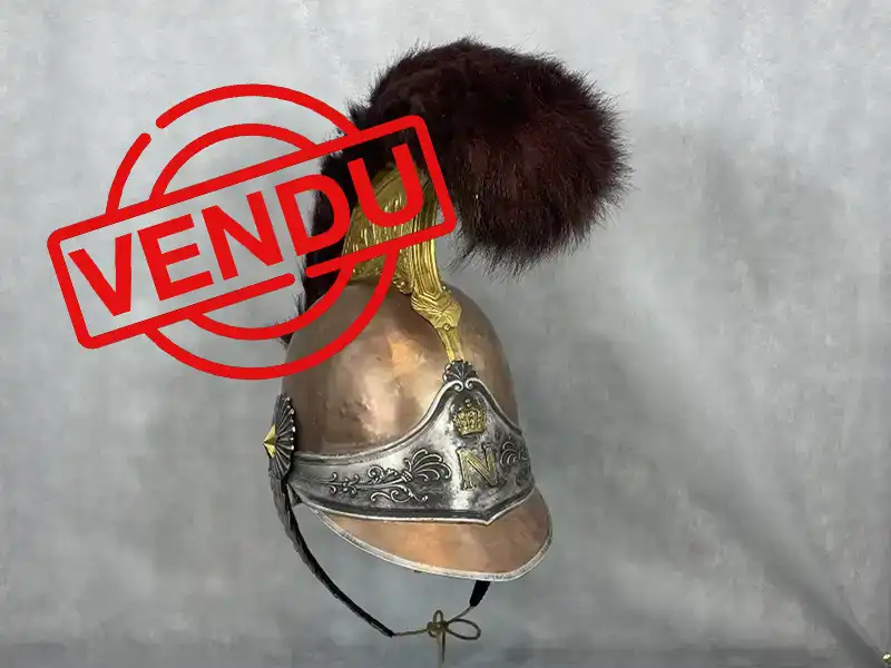 Casque d’Officier de Carabinier, modèle 1810