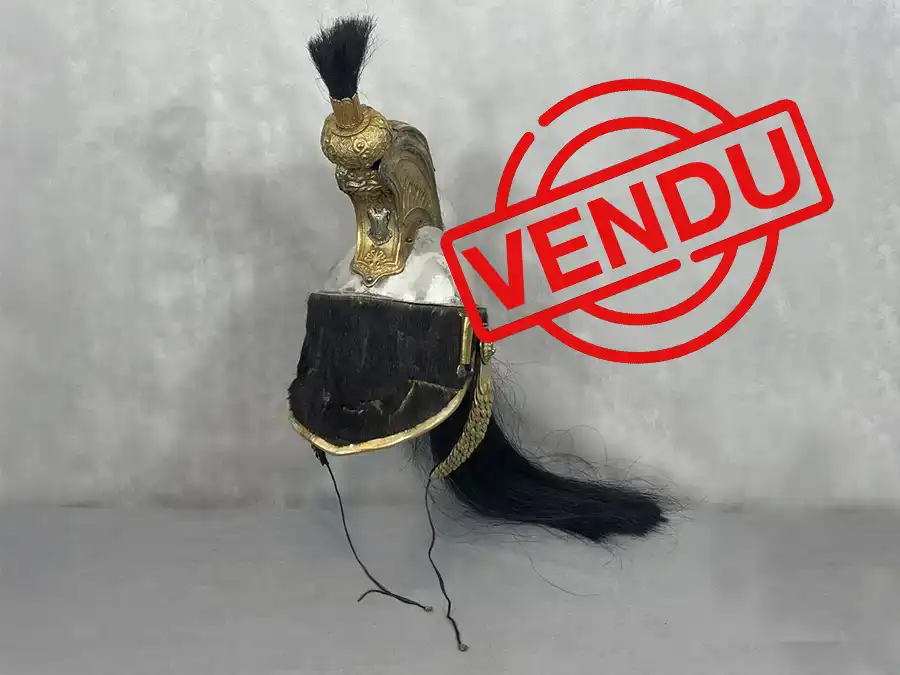 Casque d’Officier de Cuirassier – 1er Régiment, Empire (vers 1810)