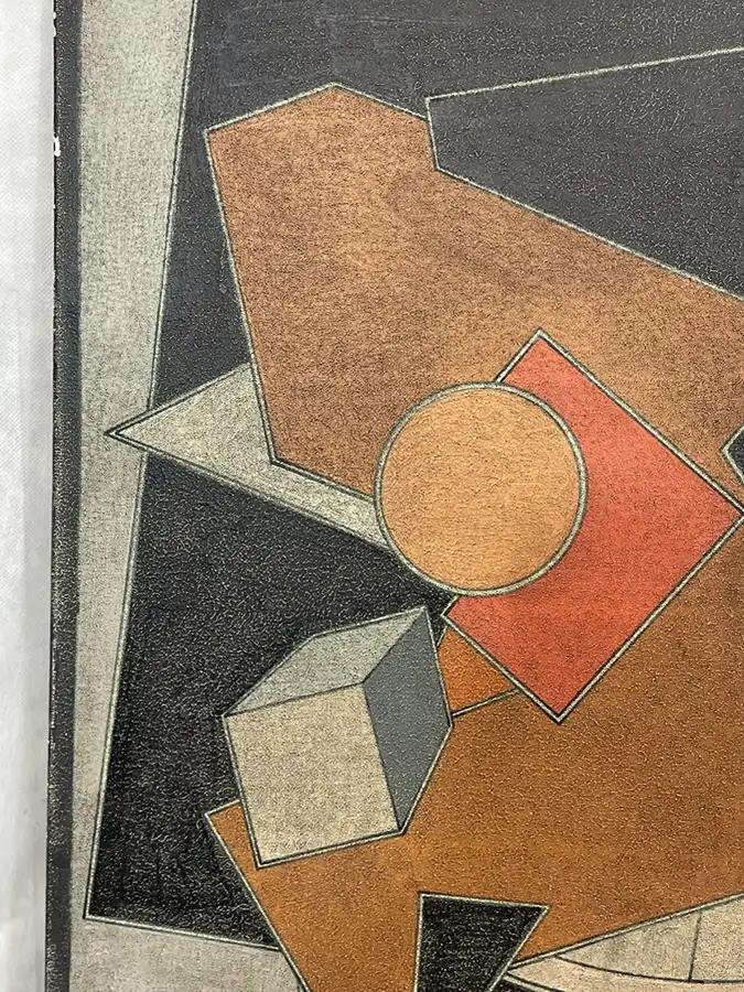 Detail-tableau-Le-Yaouanc Détail de la calligraphie de Jung Do-jun
