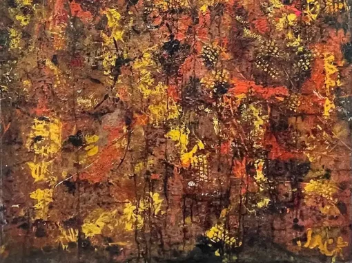 Jacques Penot, Sans titre, abstraction lyrique