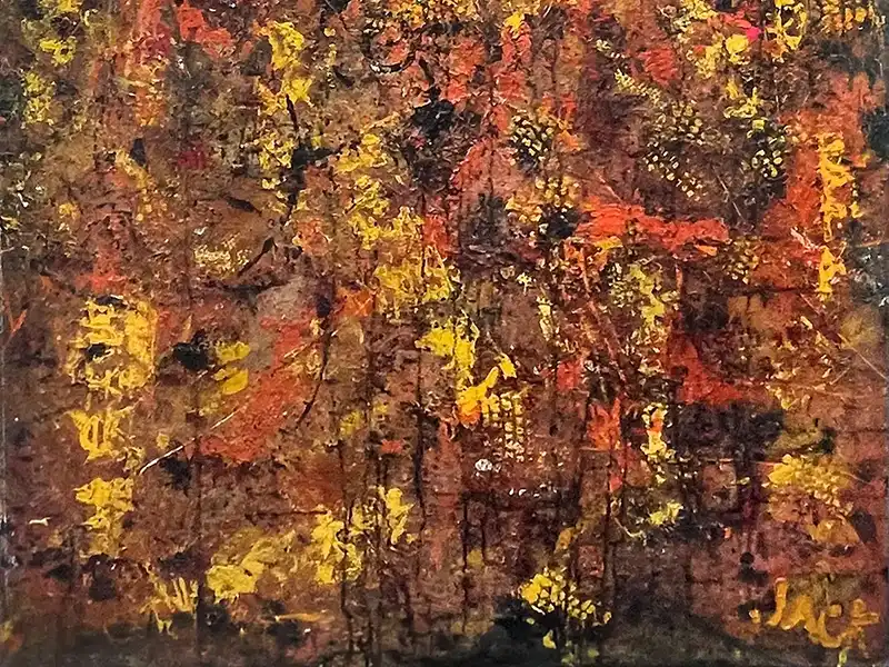 Jacques Penot, Sans titre, abstraction lyrique