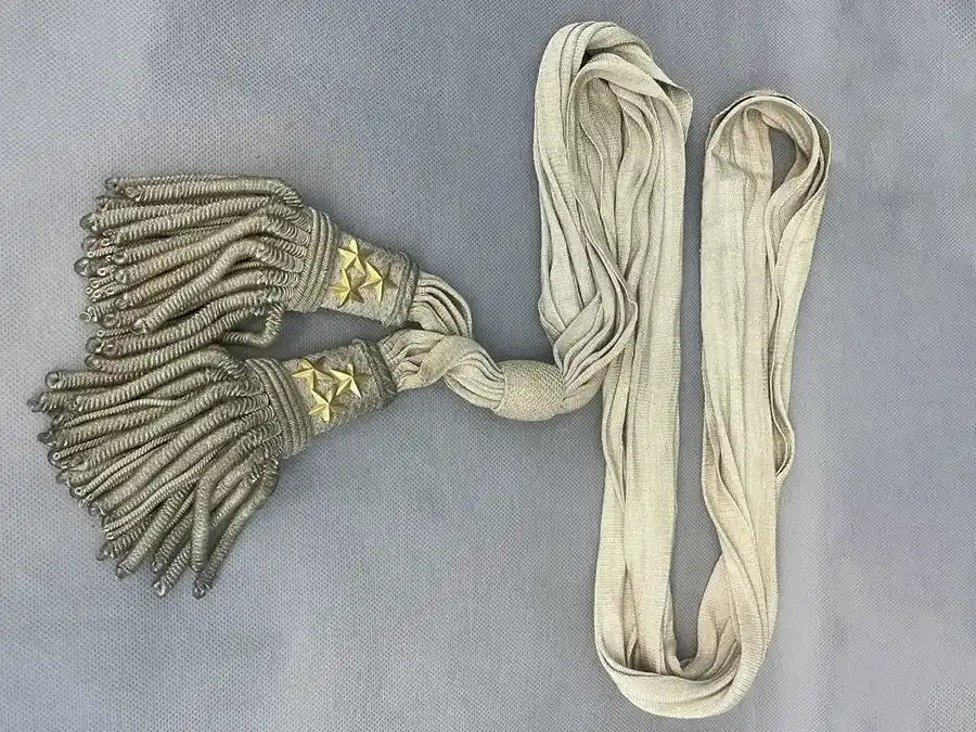 Ceinture écharpe de Général de division, modèle Restauration