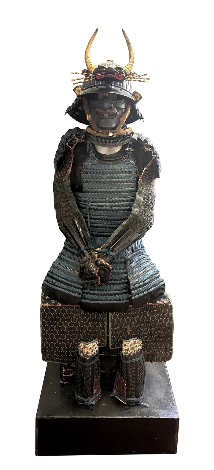 Armure-japonaise-Tachi-Do-mi-Edo-2 Armure japonaise du XVIIIe siecle, Edo
