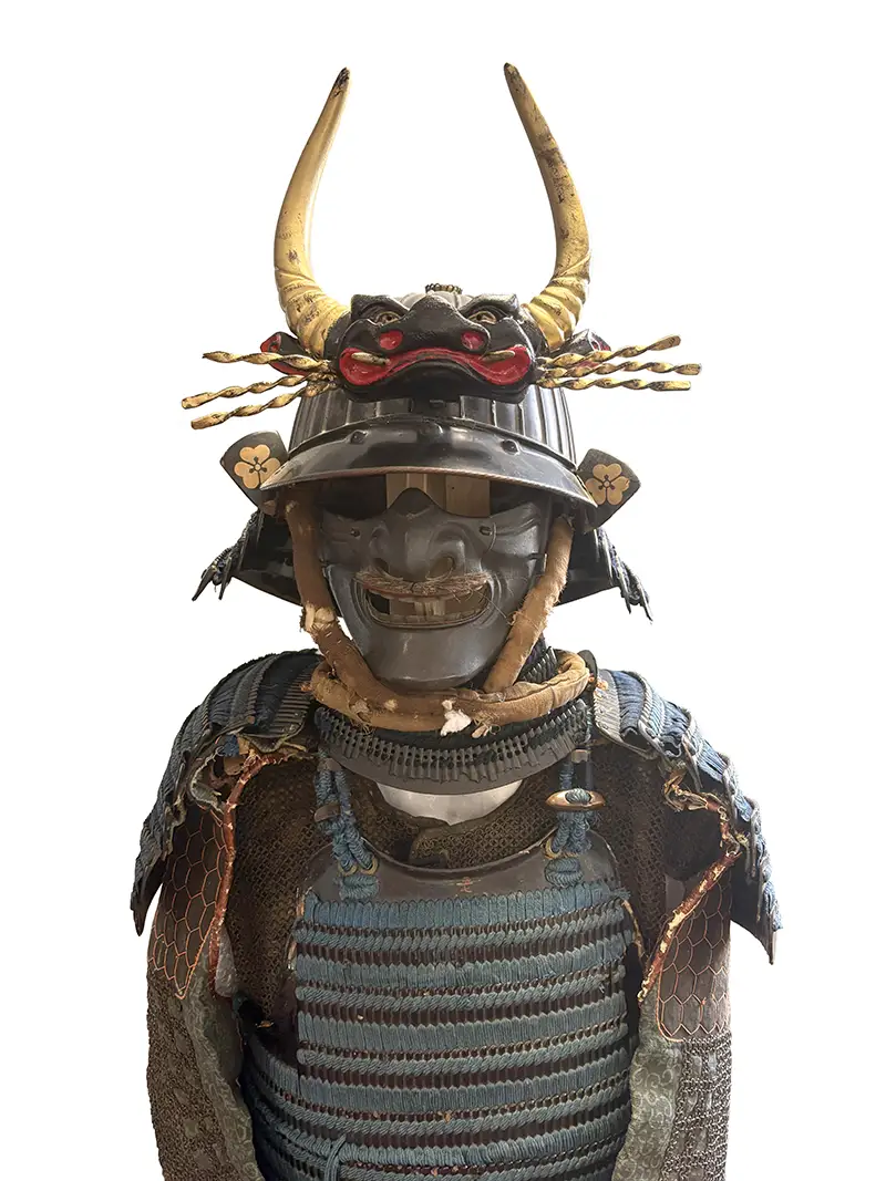 Armure-japonaise-Tachi-Do-mi-Edo-3 Casque kabuto du XVIII siècle