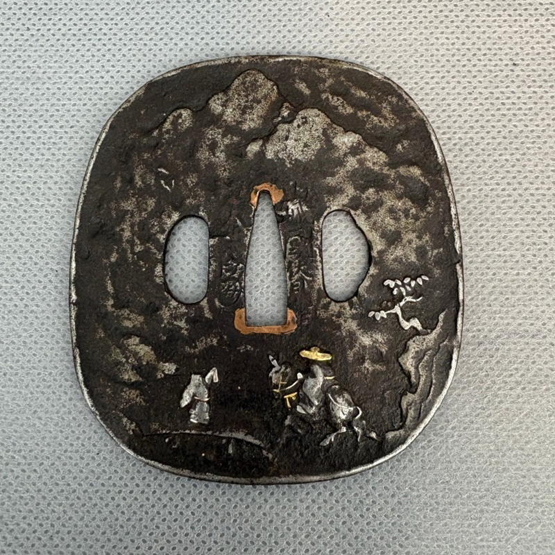 Tsuba-Edo-18e-siecle Tsuba Edo XVIIIe siècle